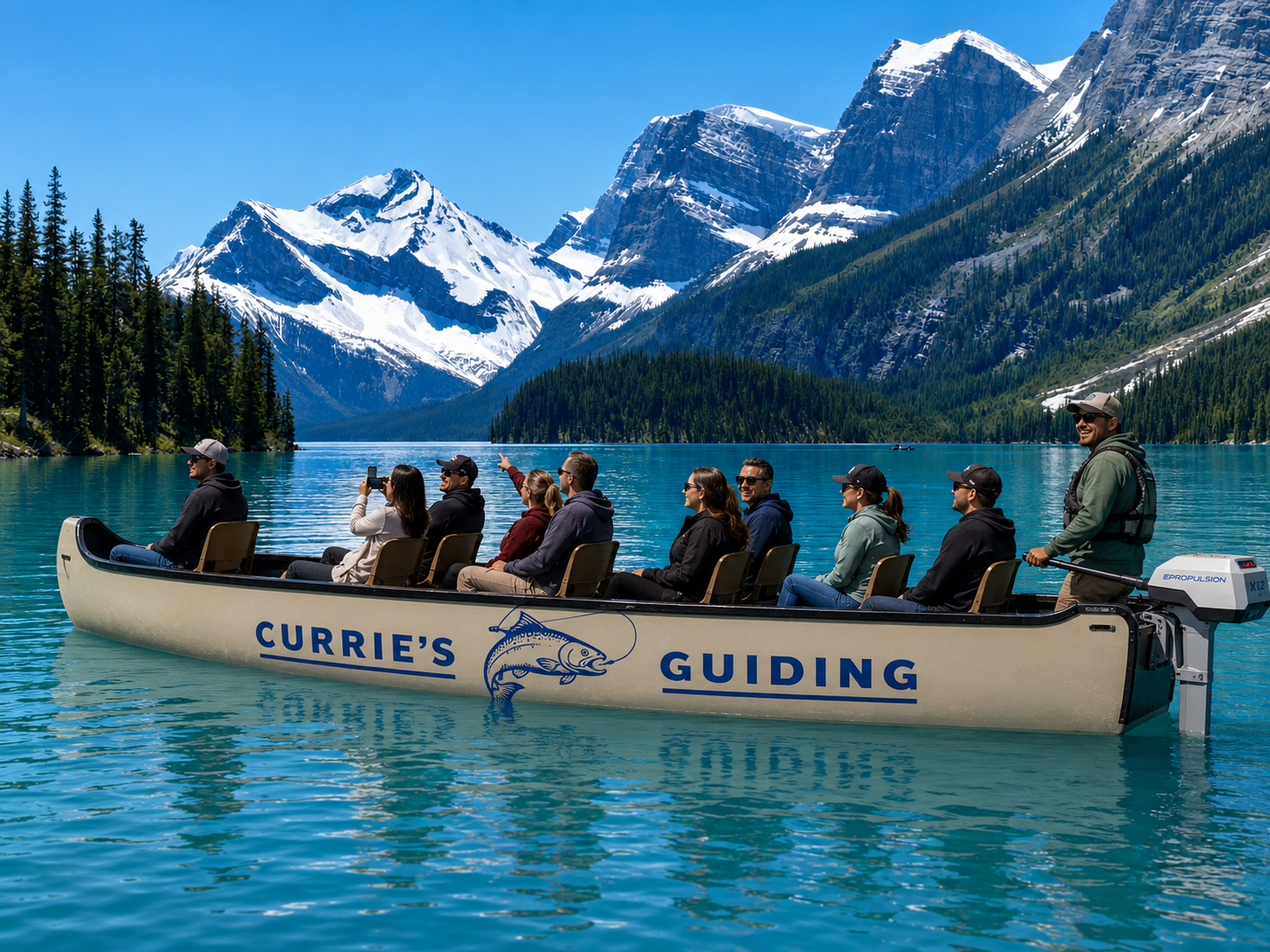 Spirit Island & Beyond - 27-foot Voyager Canoe with 9 guests